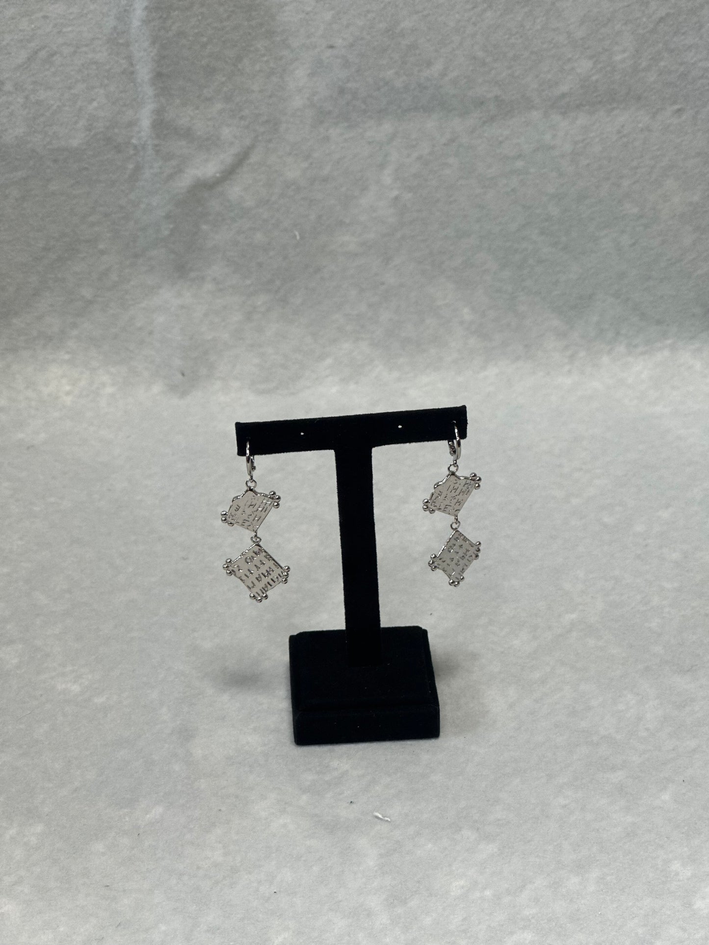 Two-piece Tabula earrings
