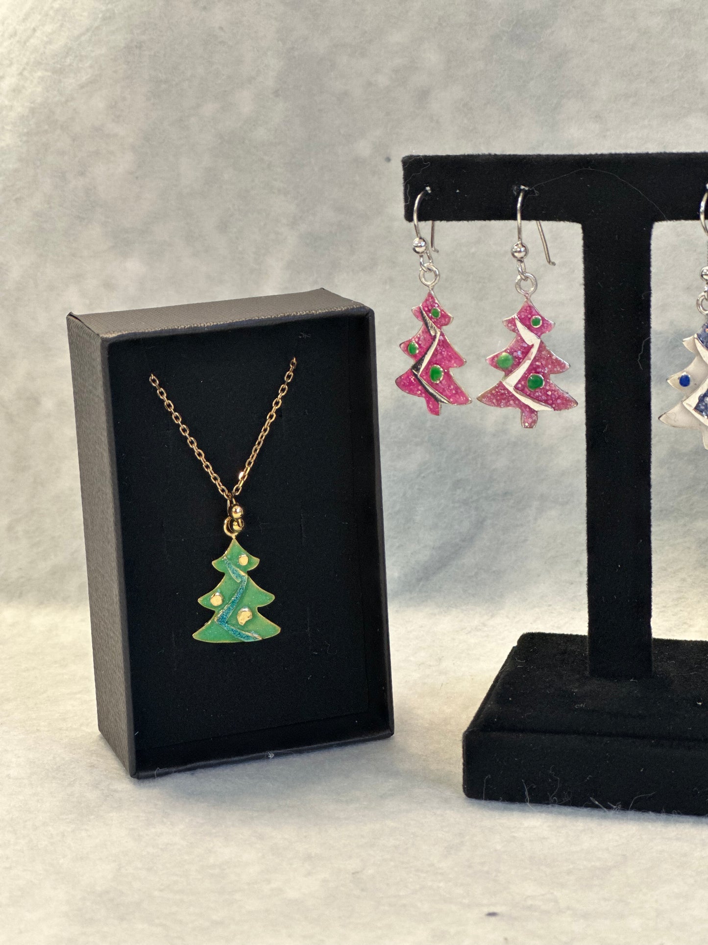 ✨ Ensemble de bijoux – Collier + Boucles d'oreilles