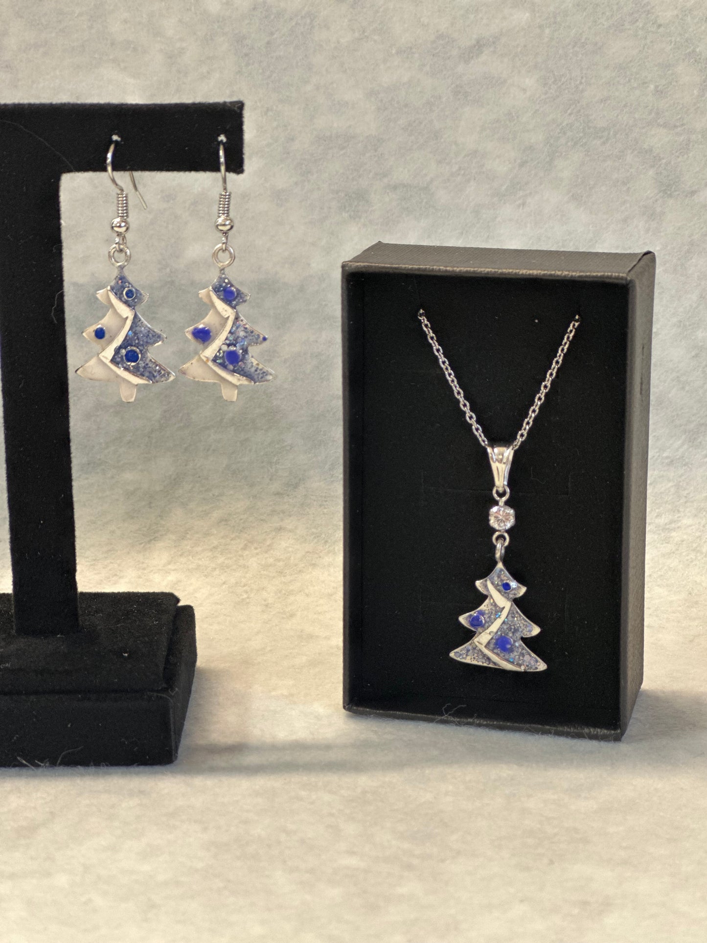 ✨ Ensemble de bijoux – Collier + Boucles d'oreilles
